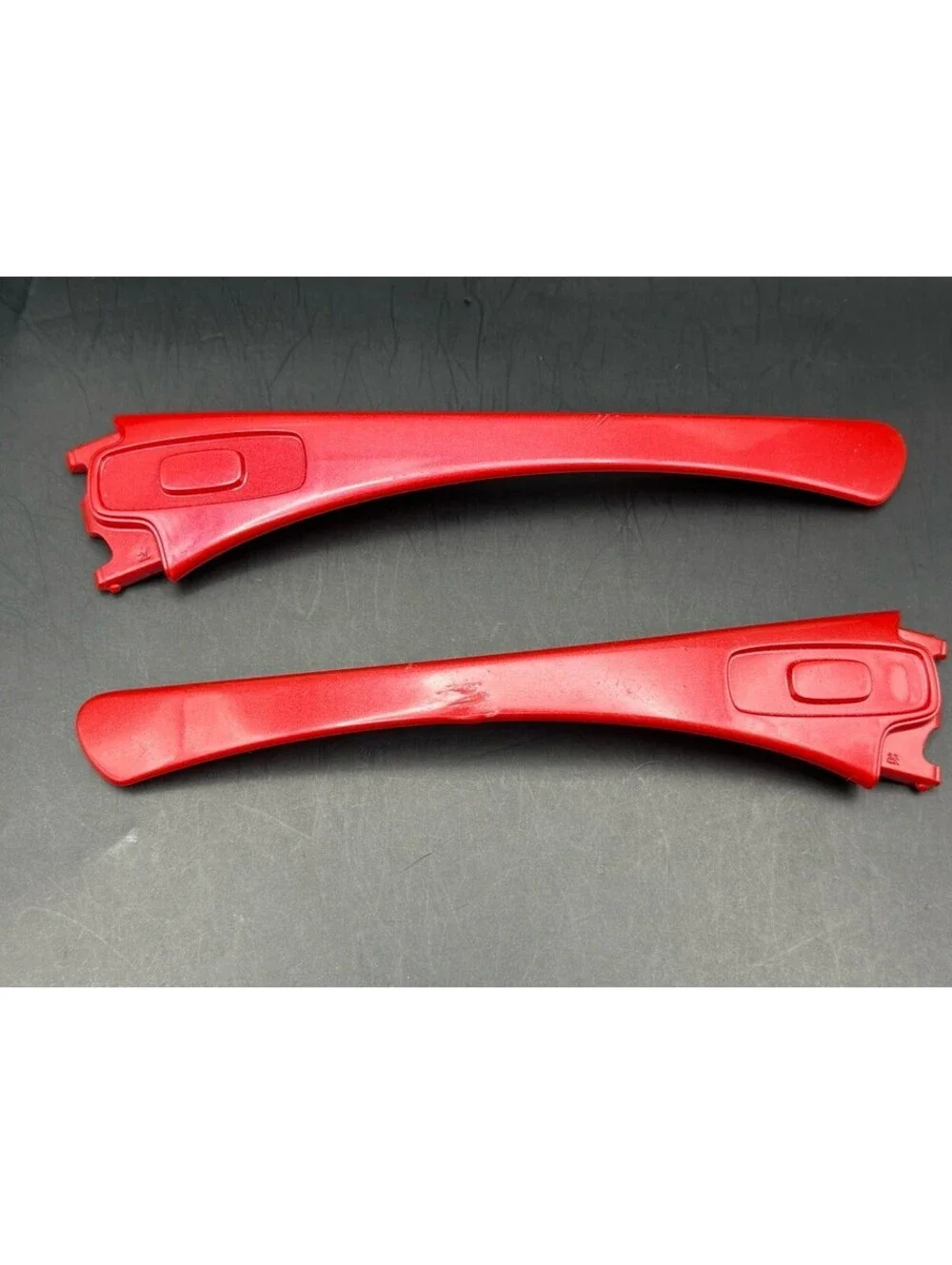 Oakley Antix OEM Bright Metallic Red Replacement Arms (No Icons)
